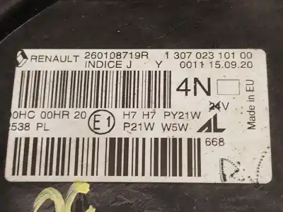 Автозапчастина б/у права фа для renault megane iii fastback (bz0/1_, b3_) 1.5 dci посилання на oem iam 260108719r 130702310100 