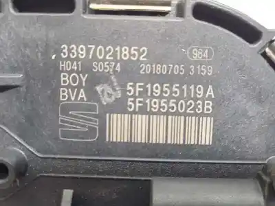 Second-hand car spare part front windshield wiper motor for seat leon sc (5f5) 1.4 16v tsi oem iam references 5f1955119a 5f1955023b 