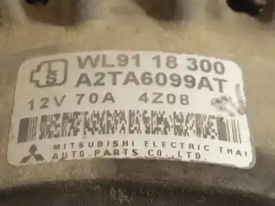 Автозапчастина б/у генератор для ford ranger (eq) 2.5 12v td cat посилання на oem iam wl9118300 a2ta6099at 