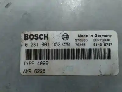 Recambio de automóvil de segunda mano de centralita motor uce para land rover discovery (salljg/lj) tdi referencias oem iam amr6228 0281001352 