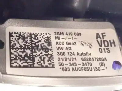 Автозапчасти б/у руль за volkswagen t-cross 1.0 tsi ссылки oem iam 2gm419089af 2gm419089afvdh 