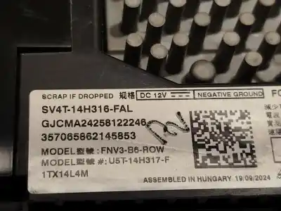 Автозапчастина б/у електронний модуль для ford kuga iii (dfk) 2.5 duratec plug-in-hybrid посилання на oem iam sv4t14h316fal  2797963