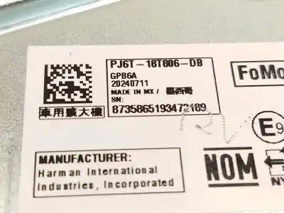 Second-hand car spare part electronic module for ford kuga iii (dfk) 2.5 duratec plug-in-hybrid oem iam references pj6t18t806db  2824043