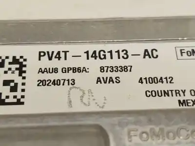 Second-hand car spare part electronic module for ford kuga iii (dfk) 2.5 duratec plug-in-hybrid oem iam references pv4t14g113ac  2751797