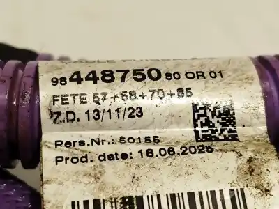 Second-hand car spare part electronic module for citroen c4 iii (ba_, bb_, bc_) e-c4 (bczkxc) oem iam references 9844875080  