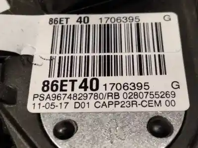 Gebrauchtes Autoersatzteil pedalpotentiometer zum peugeot expert furgón pro standard oem-iam-referenzen 9674829780 86et40 