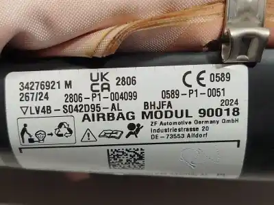 Second-hand car spare part front left curtain airbag for ford kuga iii (dfk) 2.5 duratec plug-in-hybrid oem iam references lv4bs042d95al  2641852