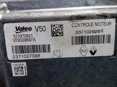 Автозапчастина б/у ебу контролер двигуна для renault clio iv dynamique посилання на oem iam 237102928r 237103706r 123370621