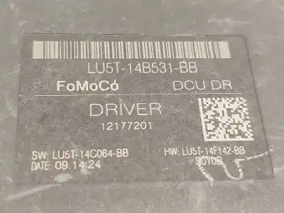 Second-hand car spare part body control unit for ford puma (j2k, cf7) 1.0 ecoboost oem iam references lu5t14b531bb  2804112