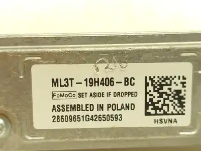 Автозапчастина б/у електронний модуль для ford puma (j2k, cf7) 1.0 ecoboost посилання на oem iam ml3t19h406bc  2498675