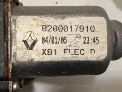 Автозапчастина б/у регулятор скла заднього правого для renault espace iv (jk0/1_) 2.2 dci (jk0h) посилання на oem iam 8200017910  