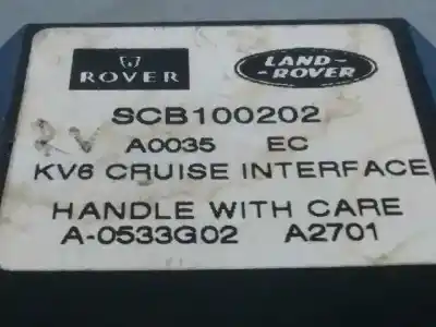 Second-hand car spare part electronic module for mg rover serie 45 (rt) club oem iam references scb100202  