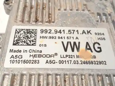 Автозапчасти б/у правый светодиодный блок управления за cupra leon (kl1) 1.5 tsi ссылки oem iam 992941571ak  