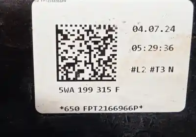 Автозапчастина б/у передня вісь для cupra leon (kl1) 1.5 tsi посилання на oem iam 5wa199315f  