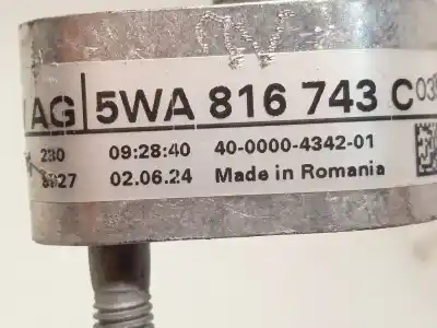 Автозапчастина б/у труби кондиціонації для cupra leon (kl1) 1.5 tsi посилання на oem iam 5wa816743c  