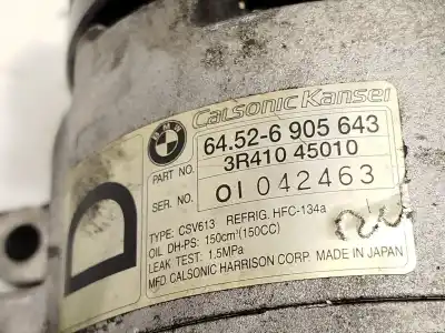 Second-hand car spare part air conditioning compressor for bmw 3 (e46) 320 d oem iam references 64526905643  