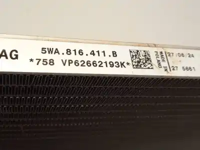 Автозапчастина б/у конденсат/радіатор кондиционера для cupra leon (kl1) 1.5 tsi посилання на oem iam 5wa816411b  