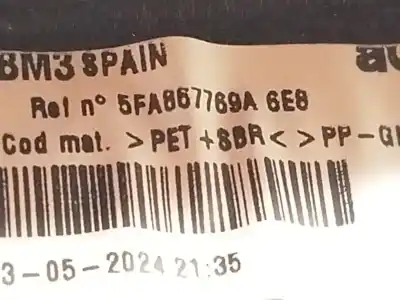 Автозапчастина б/у задній лоток для seat leon (kl1) 1.0 tsi mild hybrid посилання на oem iam 5fa867769a  5fa867769a6e8