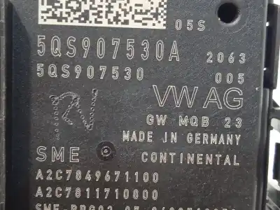 Автозапчастина б/у електронний модуль для cupra leon (kl1) 1.5 tsi посилання на oem iam 5qs907530a a2c7849671100 