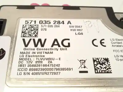 Автозапчасти б/у электронный модуль за cupra leon (kl1) 1.5 tsi ссылки oem iam 571035284a  