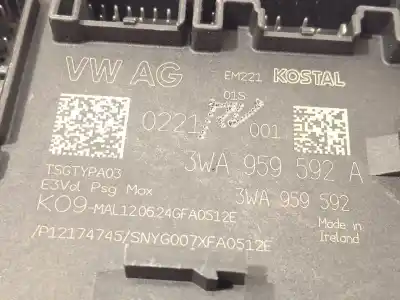 Автозапчастина б/у модуль комфорт для cupra leon (kl1) 1.5 tsi посилання на oem iam 3wa959592a  