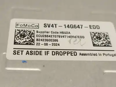 Gebrauchtes Autoersatzteil elektronisches modul zum ford kuga iii (dfk) 2.5 duratec plug-in-hybrid oem-iam-referenzen sv4t14g647edd  2816880