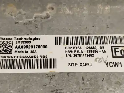 Piesă de schimb auto la mâna a doua unitate de control motor ecu pentru ford kuga iii (dfk) 2.5 duratec plug-in-hybrid referințe oem iam rx6a12a650db aaa9520170000 2836386