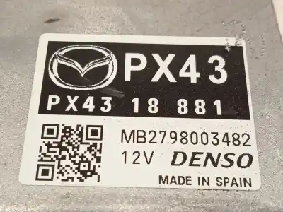 Автозапчасти б/у блок управления двигателем за mazda cx-3 (dk) 2.0 skyactiv-g ссылки oem iam px4318881 2798003482 pa9a188k2