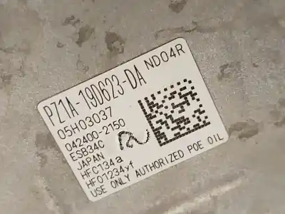Pezzo di ricambio per auto di seconda mano compressore aria condizionata per ford kuga iii (dfk) 2.5 duratec plug-in-hybrid riferimenti oem iam pz1a19d623da 0424002150 2838161