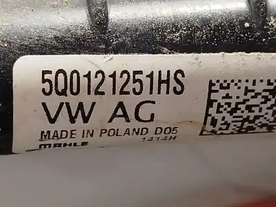 Pezzo di ricambio per auto di seconda mano radiatore d acqua per seat leon (kl1) 1.0 tsi mild hybrid riferimenti oem iam 5q0121251hs  