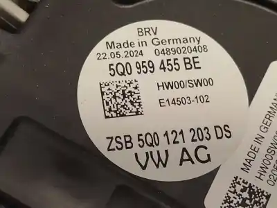 Автозапчасти б/у электрический вентилятор за seat leon (kl1) 1.0 tsi mild hybrid ссылки oem iam 5q0121205bd 5q0959455be 5wa121203f