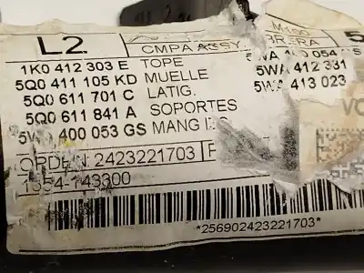 Автозапчасти б/у передний левый амортизатор за seat leon (kl1) 1.0 tsi mild hybrid ссылки oem iam 5wa413023ae  