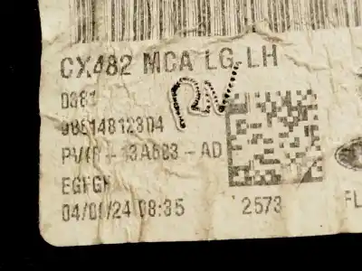 Second-hand car spare part interior left tailgate light for ford kuga iii (dfk) 2.5 duratec plug-in-hybrid oem iam references pv4b13a603ad  2816859