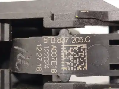 Автозапчасти б/у левая передняя наружная ручка за seat leon (kl1) 1.0 tsi mild hybrid ссылки oem iam 5fb837205c  5fb837205cgru