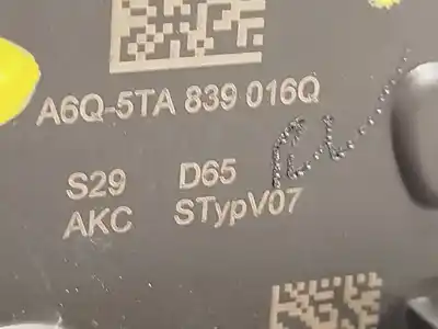 Автозапчастина б/у замок заднього правого дверя для seat leon (kl1) 1.0 tsi mild hybrid посилання на oem iam 5ta839016q  