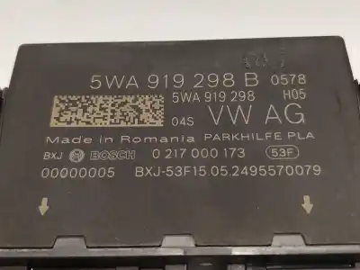 Автозапчастина б/у електронний модуль для seat leon (kl1) 1.0 tsi mild hybrid посилання на oem iam 5wa919298b 0217000173 