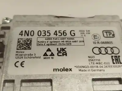 Автозапчастина б/у електронний модуль для seat leon (kl1) 1.0 tsi mild hybrid посилання на oem iam 4n0035456g  