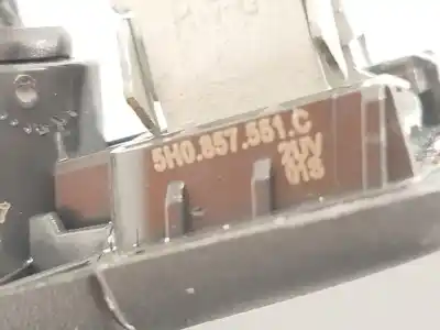 Автозапчастина б/у лівий натір для seat leon (kl1) 1.0 tsi mild hybrid посилання на oem iam 5h0857551c  5h0857551c2uv