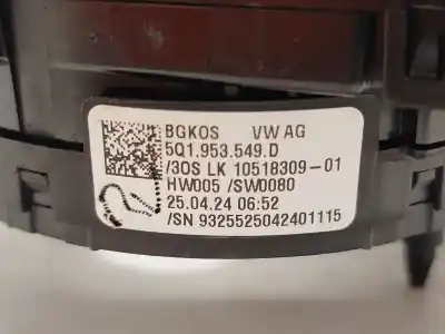 Автозапчастина б/у кільце піддушки безопасности для seat leon (kl1) 1.0 tsi mild hybrid посилання на oem iam 5q1953549d  