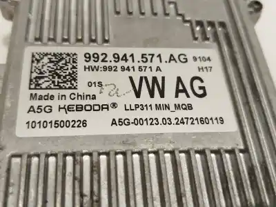 Автозапчасти б/у левый светодиодный блок управления за seat leon (kl1) 1.0 tsi mild hybrid ссылки oem iam 992941571ag  