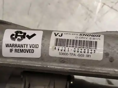 Автозапчастина б/у рульмова рейка для honda cr-v v (rw_, rt_) 2.0 e-cvt hybrid awd (rt6) посилання на oem iam 53600tpag03m1 q003tg3371 