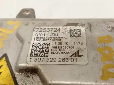 Peça sobressalente para automóvel em segunda mão balastro de xenon por bmw x5 (e70) xdrive 40 d referências oem iam 7255724 130732926301 63117356250