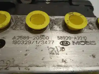 Second-hand car spare part abs for kia cee´d drive oem iam references 58920a2210 a258920500 6158945200