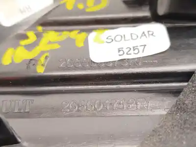 Peça sobressalente para automóvel em segunda mão farolim interior traseiro direito por renault captur i (j5_, h5_) 0.9 tce 90 referências oem iam 265501712r  