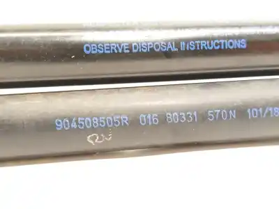 Peça sobressalente para automóvel em segunda mão amortecedores do tronco / porta por renault captur i (j5_, h5_) 0.9 tce 90 referências oem iam 904508505r  