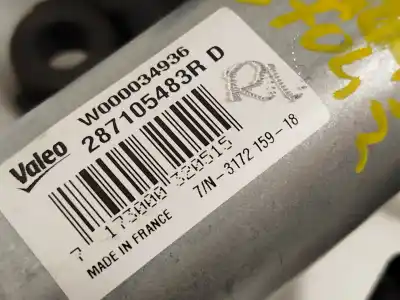 Second-hand car spare part rear windshield wiper motor for renault captur i (j5_, h5_) 0.9 tce 90 oem iam references 287105483r w000034936 