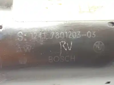 Peça sobressalente para automóvel em segunda mão motor de arranque por bmw x5 (e70) xdrive 40 d referências oem iam 12417801203 0001115069 