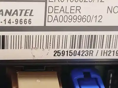 Peça sobressalente para automóvel em segunda mão display gps / multimídia por renault captur i (j5_, h5_) 0.9 tce 90 referências oem iam 259150423r  