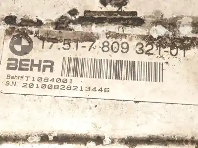 Peça sobressalente para automóvel em segunda mão intercooler por bmw x5 (e70) xdrive 40 d referências oem iam 17517809321  