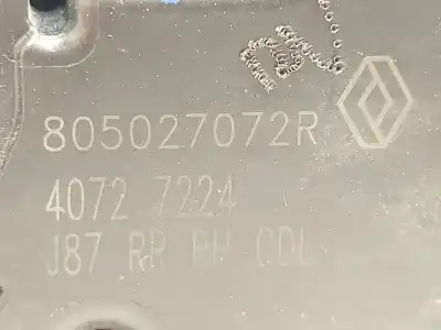 Pezzo di ricambio per auto di seconda mano serratura porta posteriore destra per renault captur i (j5_, h5_) 0.9 tce 90 riferimenti oem iam 805027072r  